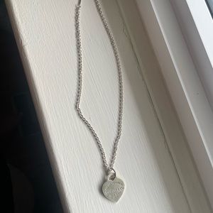 Tiffany Heart Tag Necklace